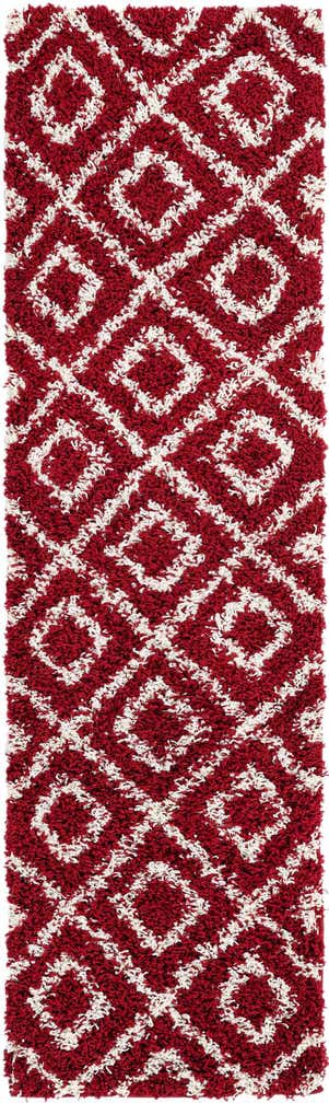 60cm x 215cm Trellis Shag Läufer Teppich