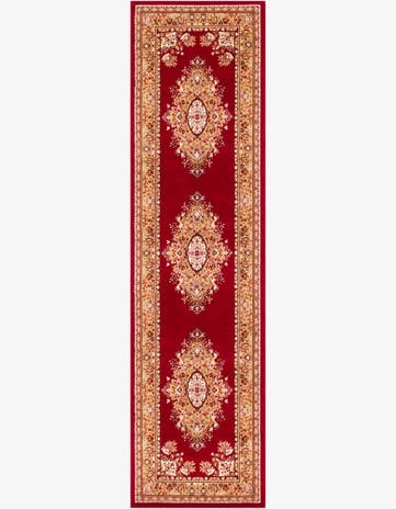 2' 7 x 10' Mashad Design Runner Rug