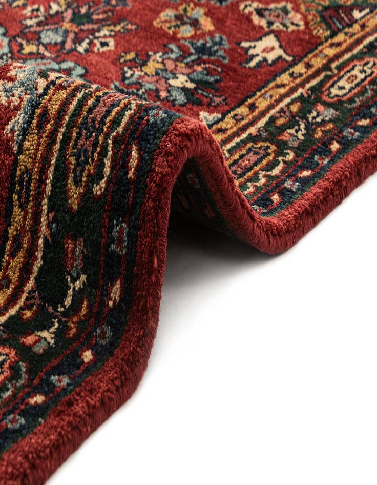 Detail image of 3' 3 x 6' 5  Hand Knotted Mashad Wool Runner Rug