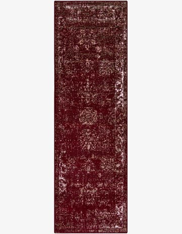 Burgundy Monte Carlo Runner Rug