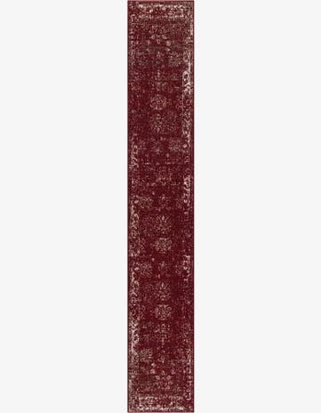 Burgundy Monte Carlo Runner Rug