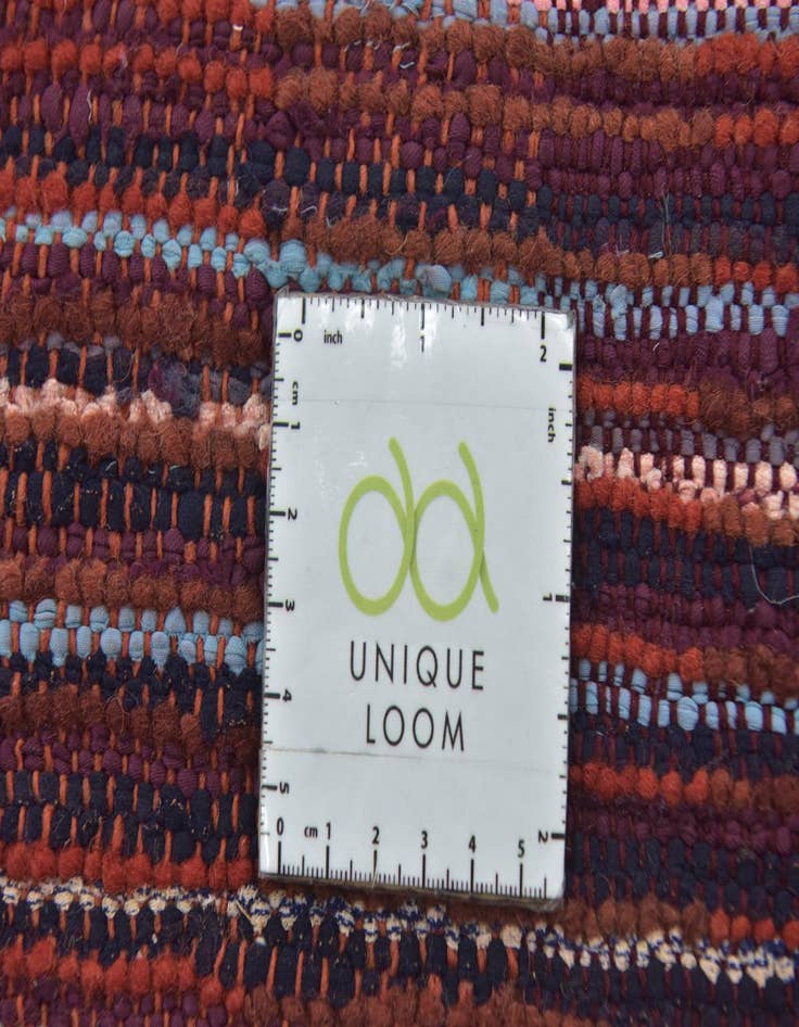 Detail image of 5' 7 x 10' 6  Hand Knotted Moroccan Wool Runner Rug