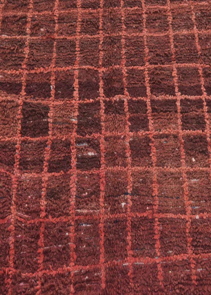 5' 7 x 10' 6 Hand Knotted Moroccan Wool Runner Rug