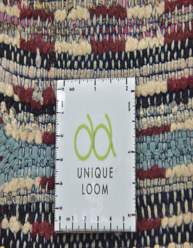 Detail image of 3' 4 x 7' 8  Hand Knotted Moroccan Wool Runner Rug