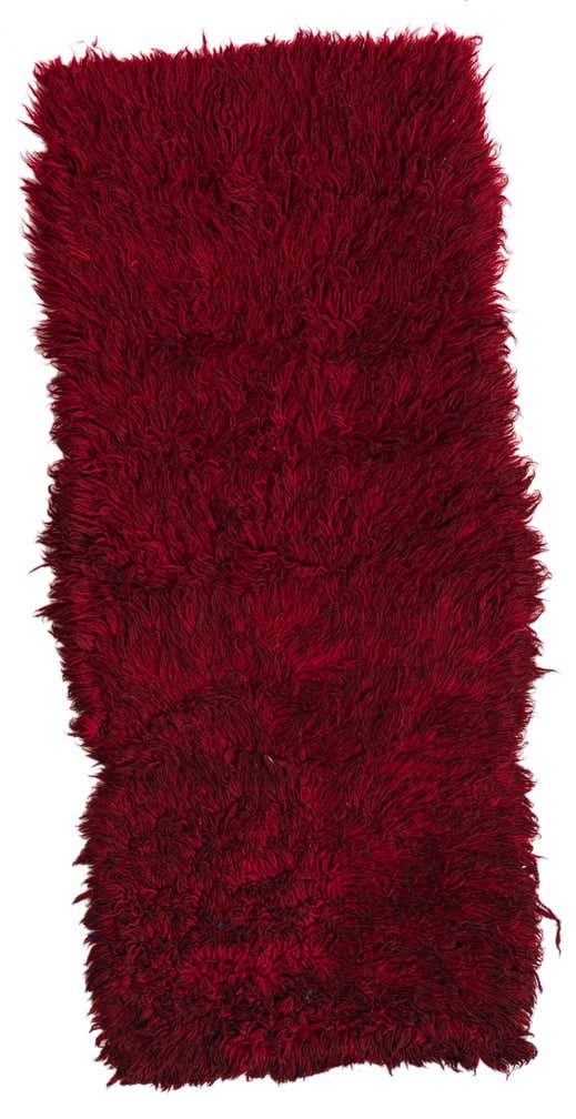 2' x 4' 5 Hand Knotted Moroccan Wool Runner Rug
