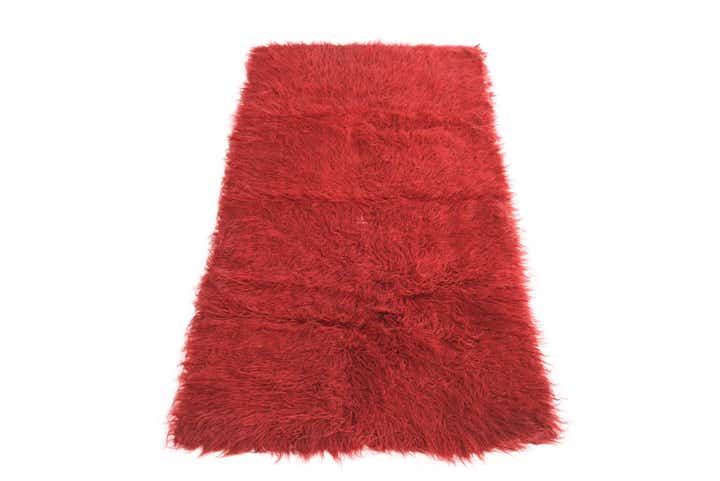 2' 3 x 4' 5 Hand Knotted Moroccan Wool Runner Rug