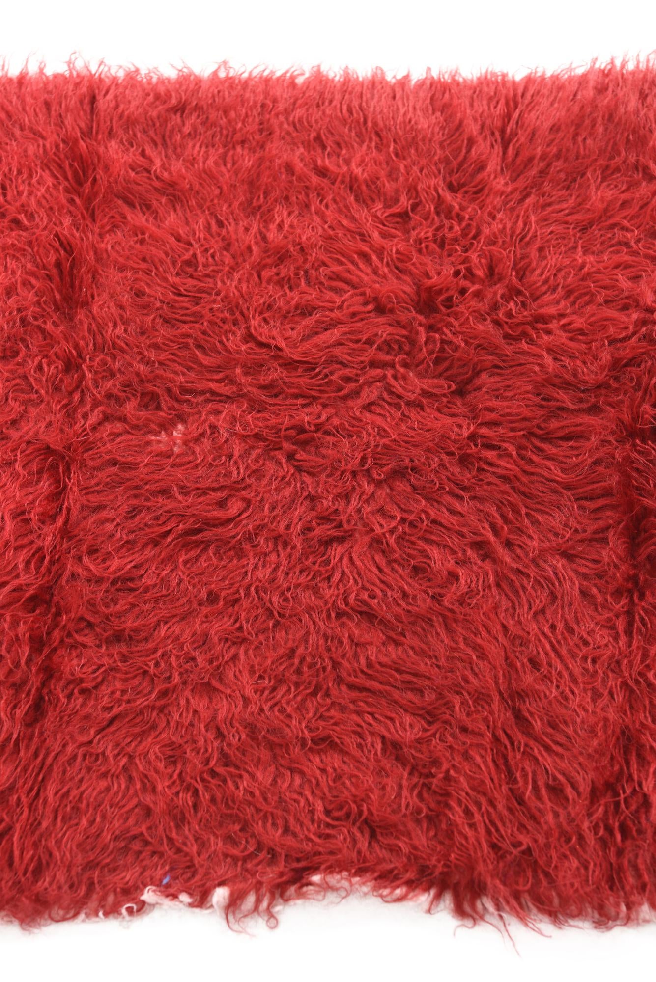 2' 3 x 4' 5 Hand Knotted Moroccan Wool Runner Rug