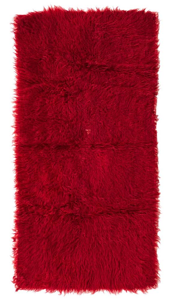 2' 3 x 4' 5 Hand Knotted Moroccan Wool Runner Rug