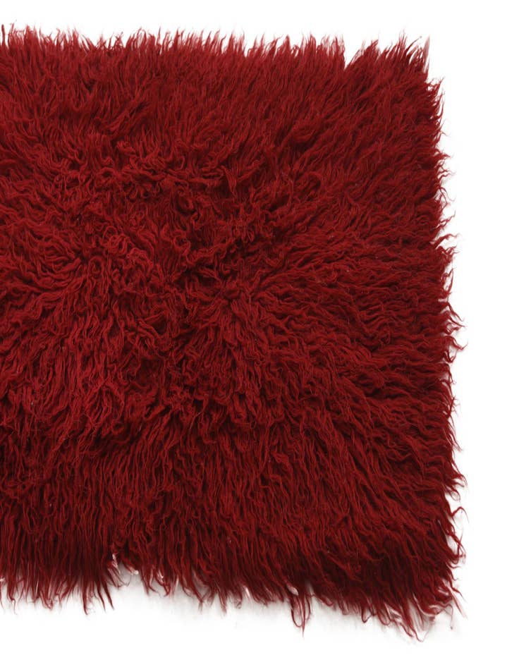 Detail image of 2' 1 x 3' 10  Hand Knotted Moroccan Wool Runner Rug