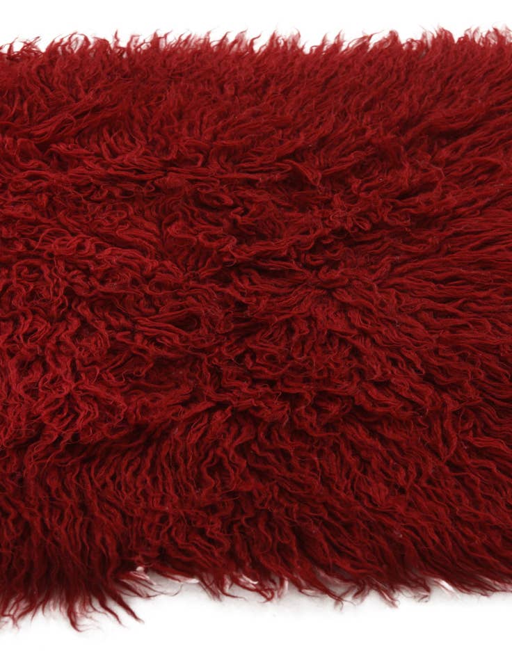 Detail image of 2' 1 x 3' 10  Hand Knotted Moroccan Wool Runner Rug