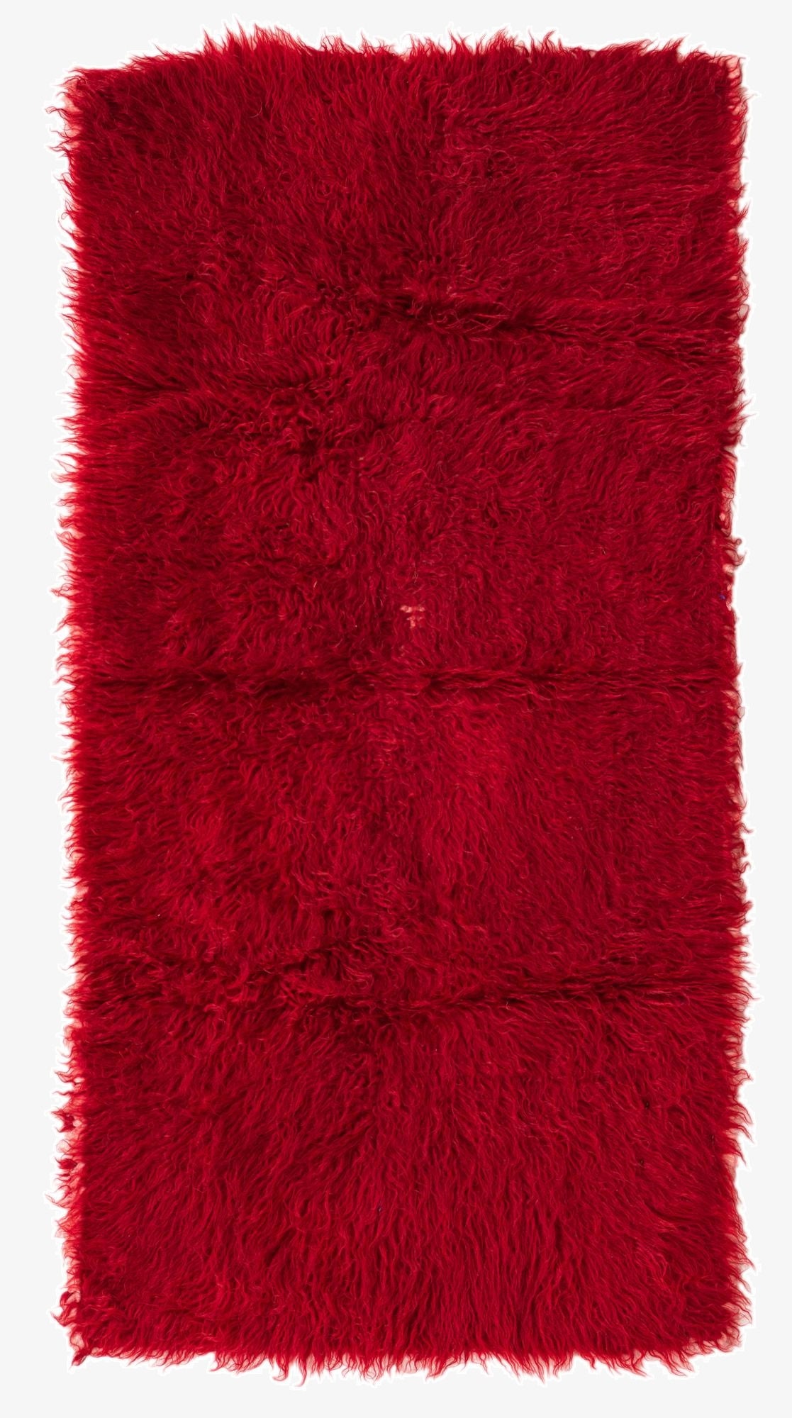 2' 3 x 4' 5  Hand Knotted Moroccan Wool Runner Rug