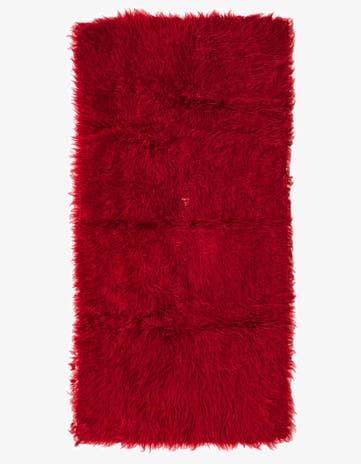 2' 3 x 4' 5 Hand Knotted Moroccan Wool Runner Rug