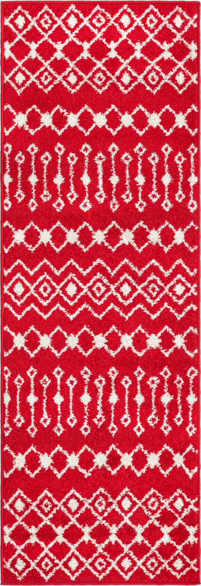 2' x 6' Moroccan Trellis Runner Rug