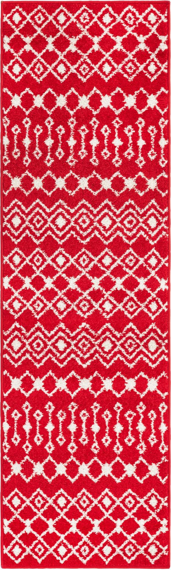 2' x 7' Moroccan Trellis Runner Rug