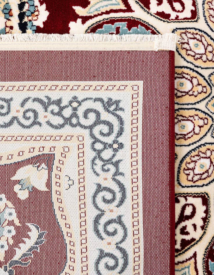 Detail image of 3' x 13' Nain Design Runner Rug