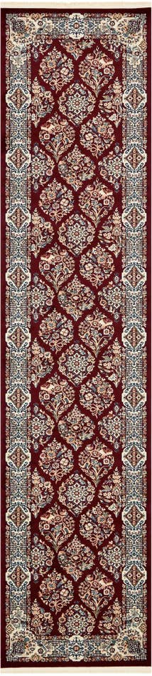 Detail image of 3' x 13' Nain Design Runner Rug