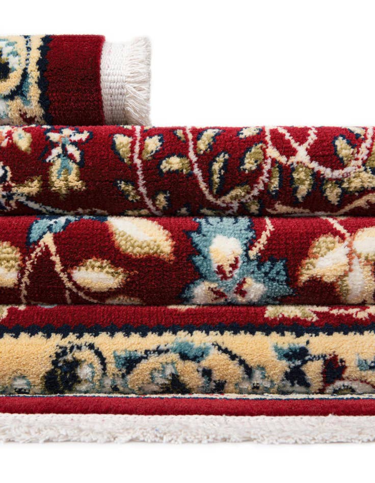 Detail image of 3' x 13' Nain Design Runner Rug