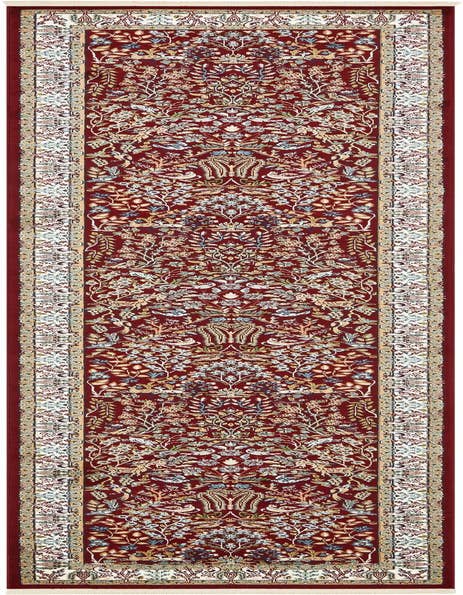 Detail image of 3' x 13' Nain Design Runner Rug