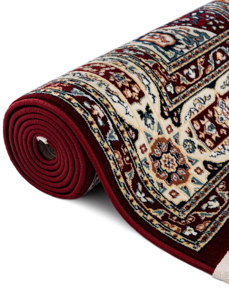 Detail image of 3' x 13' Nain Design Runner Rug