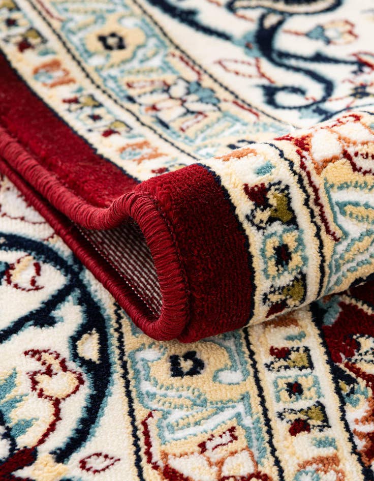 Detail image of 3' x 13' Nain Design Runner Rug