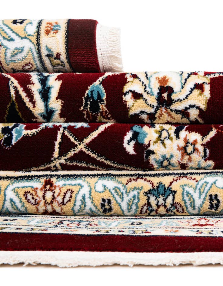 Detail image of 3' x 13' Nain Design Runner Rug