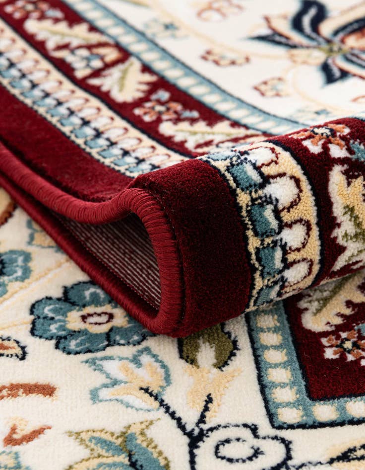 Detail image of 3' x 13' Nain Design Runner Rug