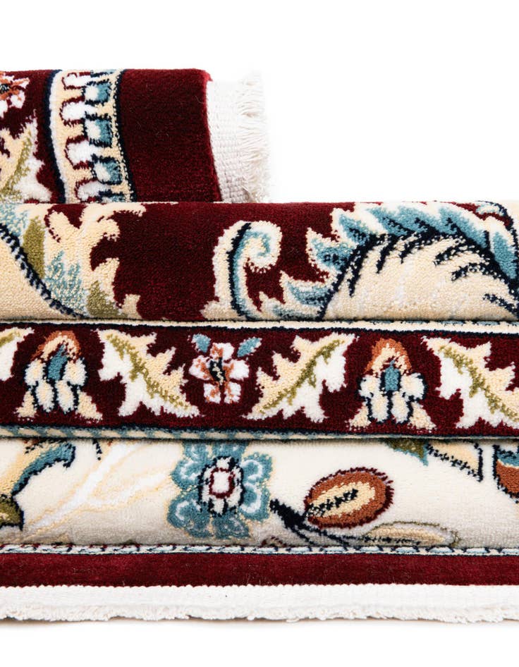 Detail image of 3' x 13' Nain Design Runner Rug