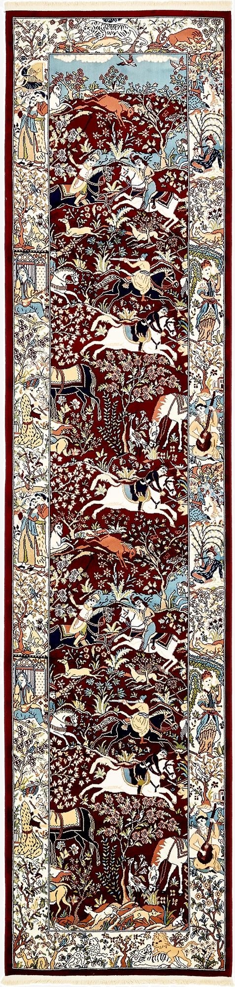 3' x 13' Nain Design Runner Rug