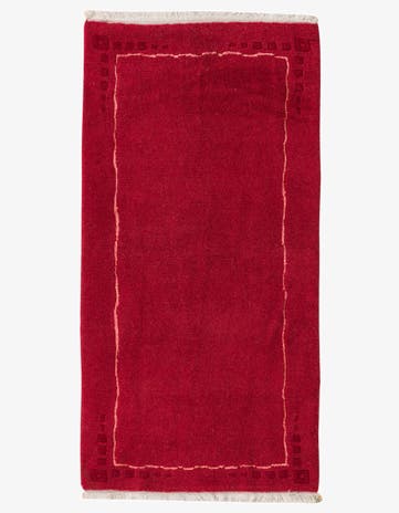 2' 4 x 4' 7 Hand Knotted Nepal Runner Rug