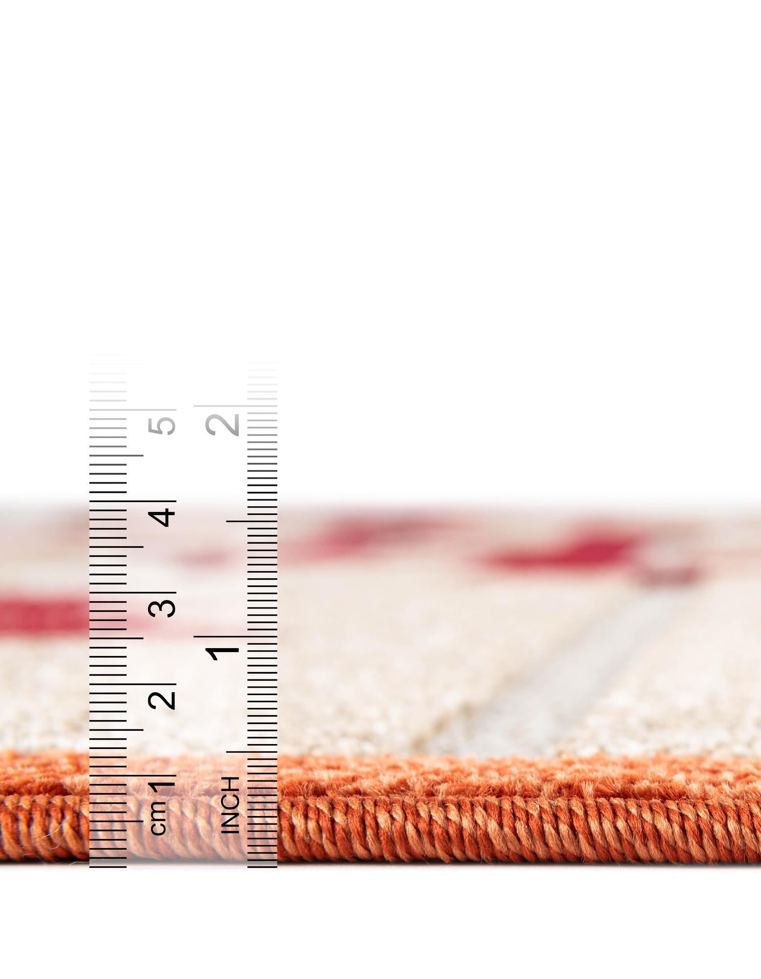 2' x 6' Easy-Clean Modern Indoor / Outdoor Runner Rug