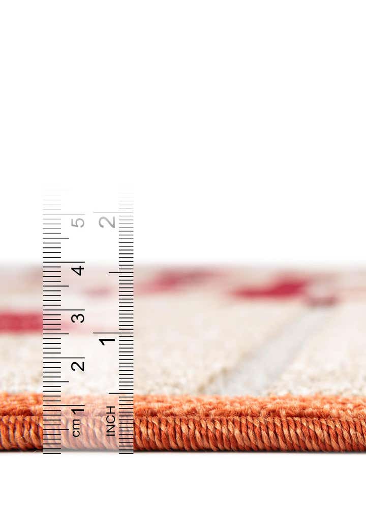 2' x 6' Easy-Clean Modern Indoor / Outdoor Runner Rug