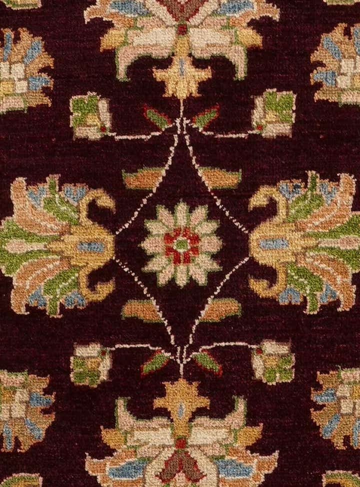 2' 8 x 9' 10 Hand Knotted Pershawar Ziegler Runner Rug