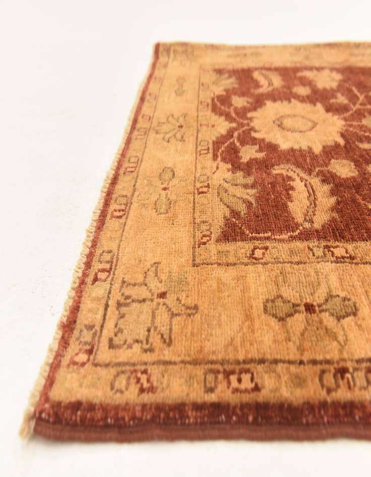 Detail image of 2' 7 x 10' 3  Hand Knotted Peshawar Ziegler Runner Rug