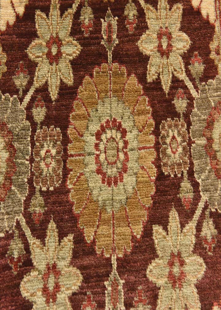 3' 2 x 10' 7 Hand Knotted Peshawar Ziegler Runner Rug