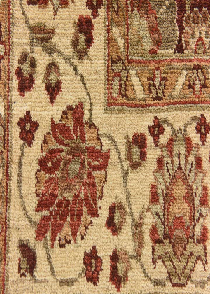 3' 2 x 10' 7 Hand Knotted Peshawar Ziegler Runner Rug