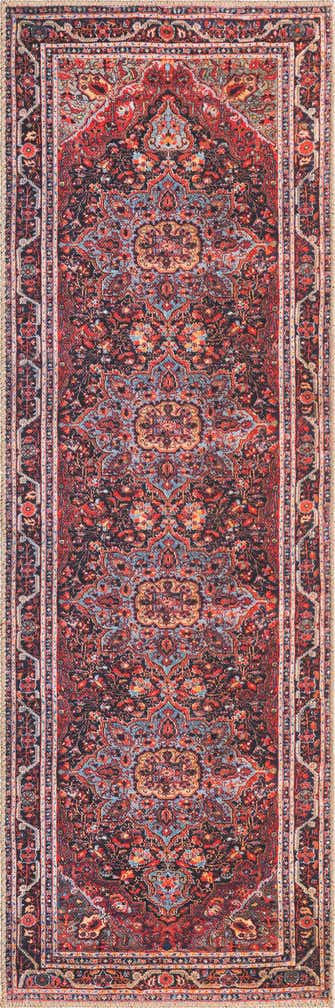 2' x 6' Washable Timeless Runner Rug