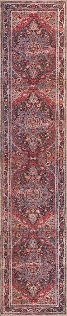 2' 6 x 12' Washable Timeless Runner Rug