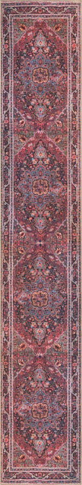 Detail image of 2' 6 x 14' Washable Timeless Runner Rug