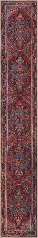 Detail image of 2' 6 x 16' 5 Washable Timeless Runner Rug