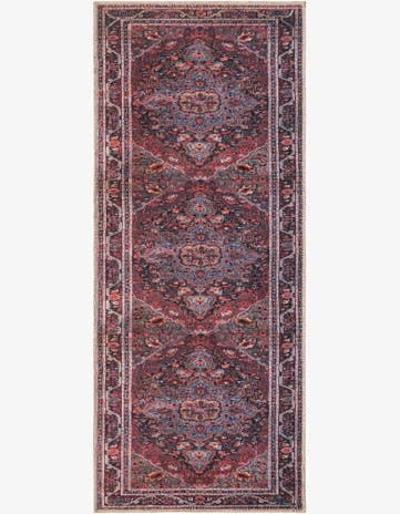 Burgundy Timeless Runner Rug