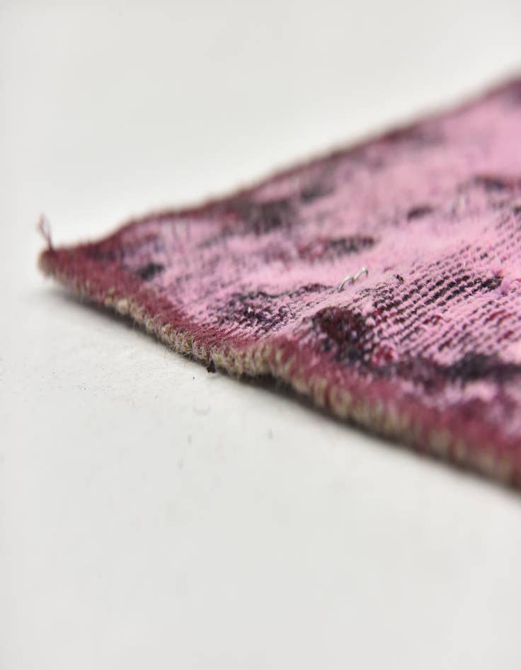 Detail image of 3' x 9' 7 Hand Knotted Ultra Vintage Persian Wool Runner Rug