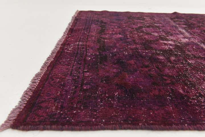 3' 8 x 10' 4 Hand Knotted Ultra Vintage Persian Wool Runner Rug