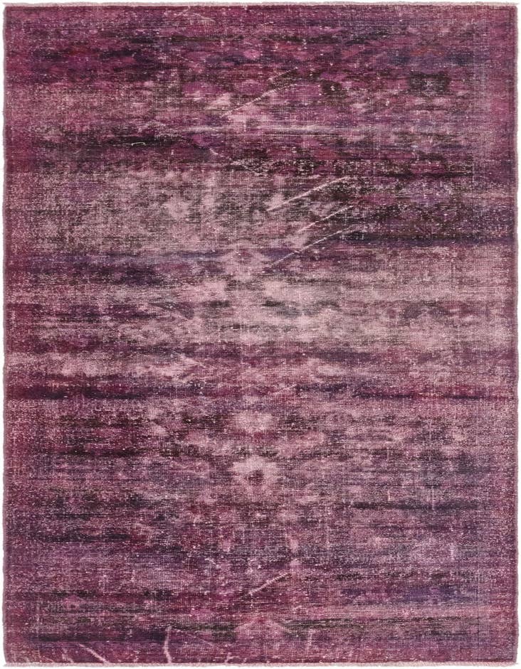 Detail image of 3' 8 x 10' 4 Hand Knotted Ultra Vintage Persian Wool Runner Rug