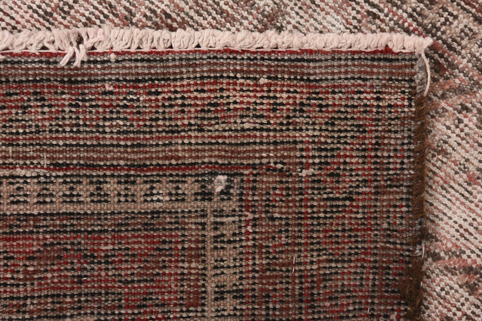 2' 4 x 6' 5 Hand Knotted Ultra Vintage Persian Wool Runner Rug