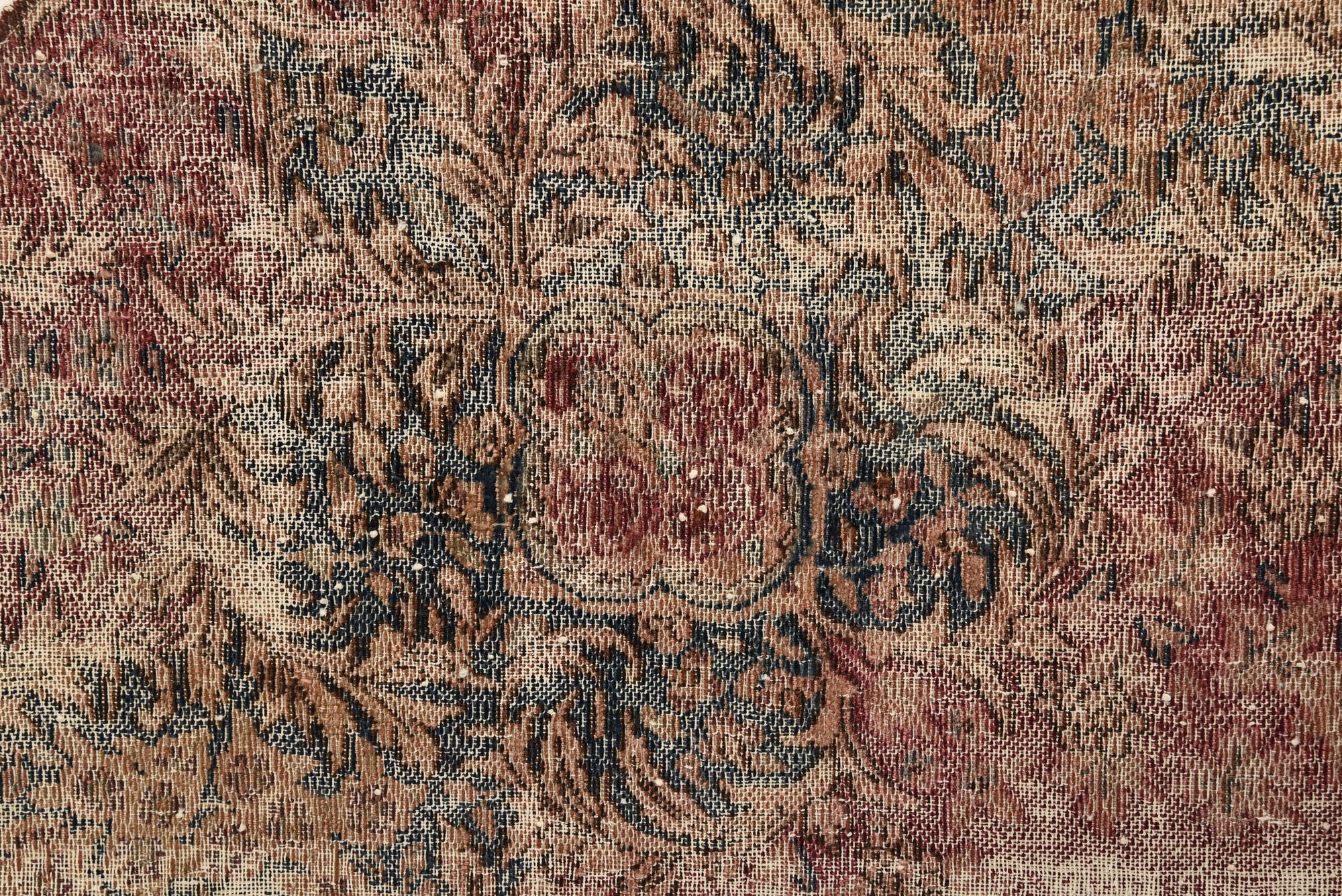 3' 6 x 8' Hand Knotted Ultra Vintage Persian Wool Runner Rug