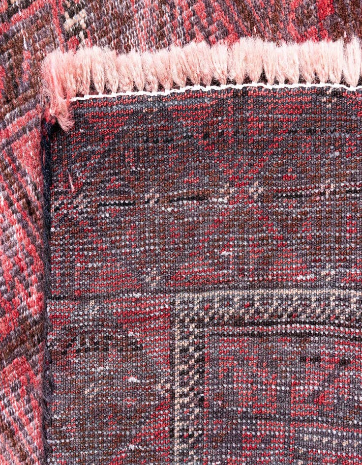 Detail image of 3' 3 x 6' 8  Hand Knotted Ultra Vintage Persian Wool Runner Rug