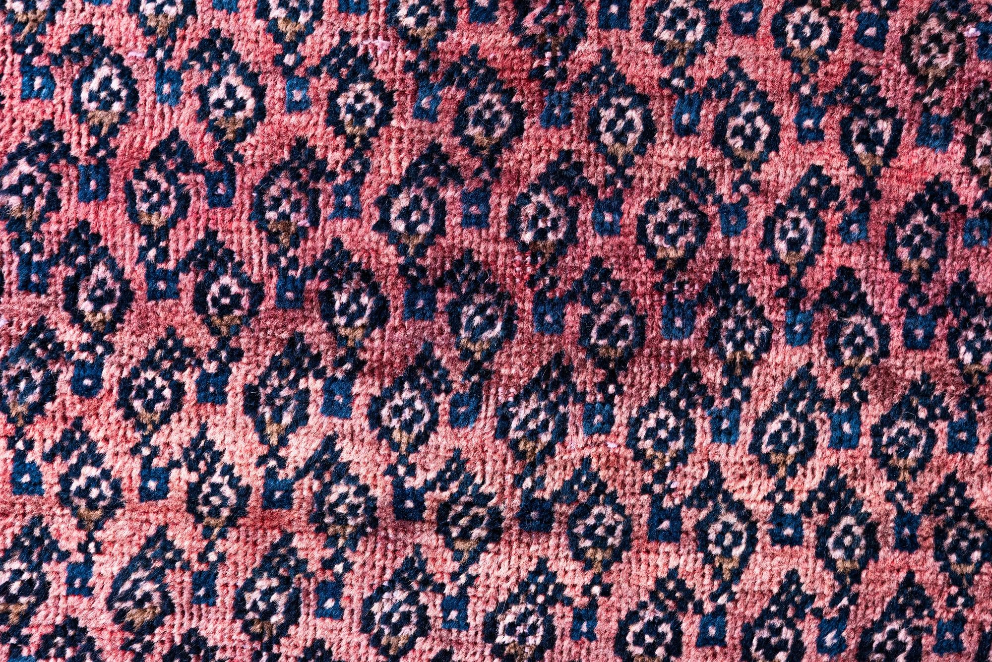 3' 6 x 9' 3 Hand Knotted Ultra Vintage Persian Wool Runner Rug