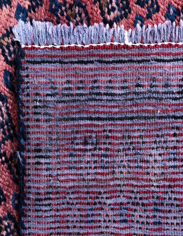 Detail image of 3' 6 x 9' 3  Hand Knotted Ultra Vintage Persian Wool Runner Rug