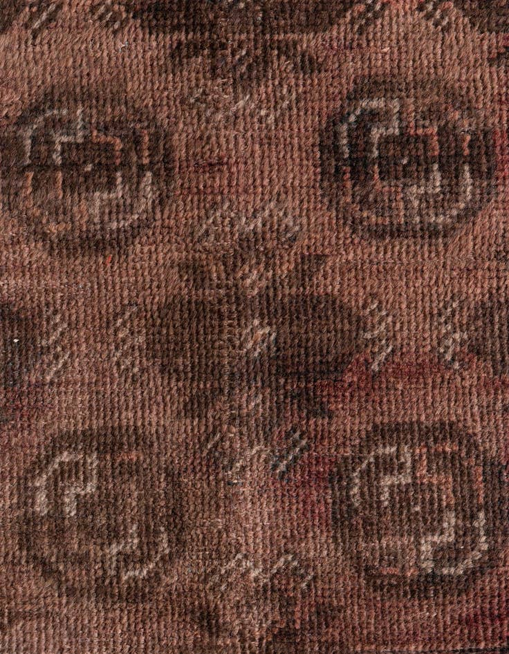 Detail image of 2' 7 x 9' 3  Hand Knotted Ultra Vintage Persian Wool Runner Rug