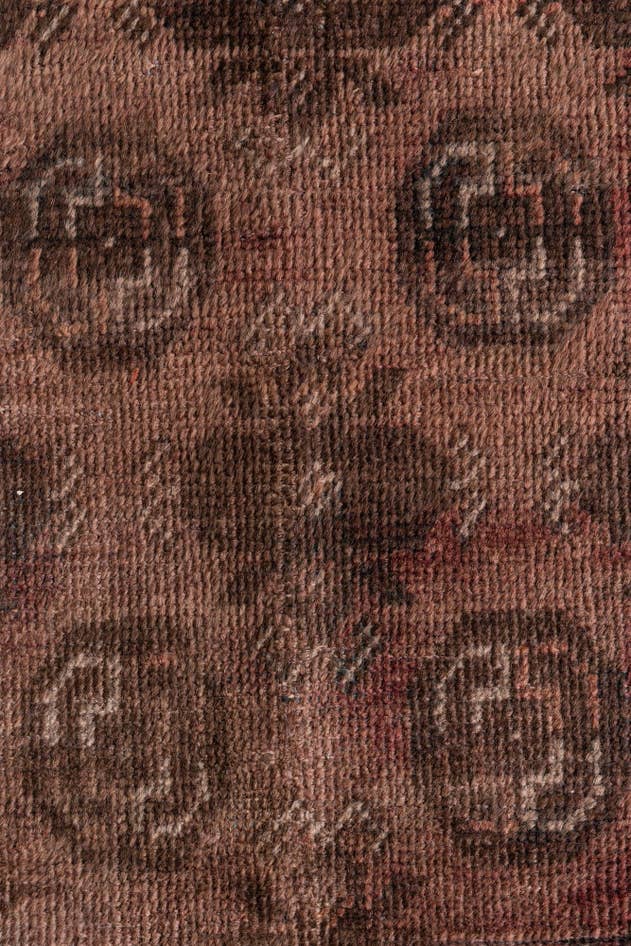 Detail image of 2' 7 x 9' 3 Hand Knotted Ultra Vintage Persian Wool Runner Rug